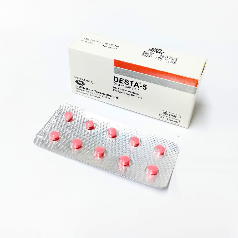 Tablet Desta 5mg (50pcs)